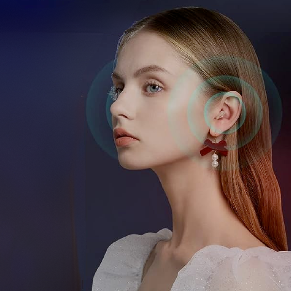 AureaSilk Apparecchio Acustico In-Ear Invisibile Ricaricabile per Conversazioni Chiare | Lersk