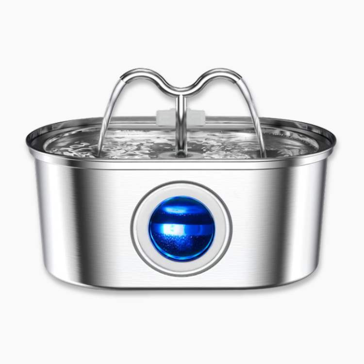 Fonte Silenciosa HydraPet em Aço Inoxidável para Gatos e Cães | Lersk