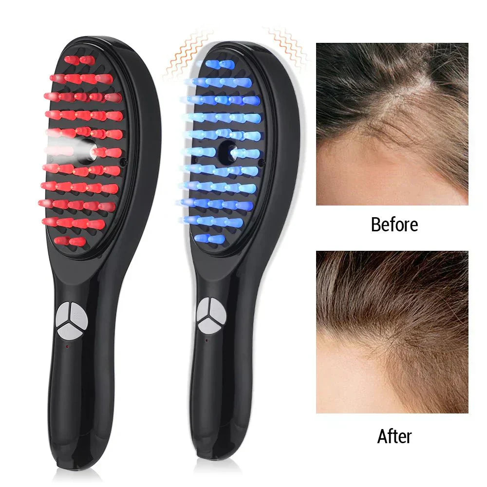 NovaGlow Red Light Massage Comb For Scalp Therapy Sessions | Lersk