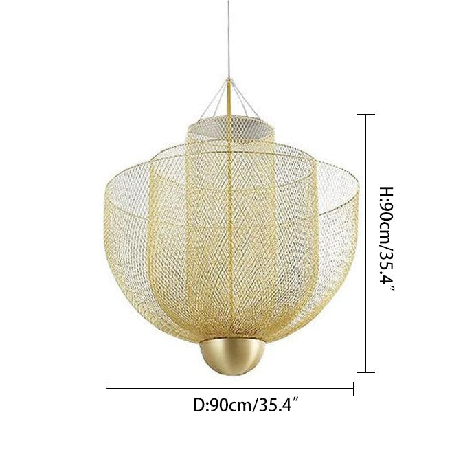 Závěsná lampa Meshmatics pro kuchyně a jídelny | Lersk