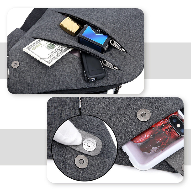 NovaGuard Shield Sling Bag For Travel And Everyday Use With Secure Compartments | Lersk