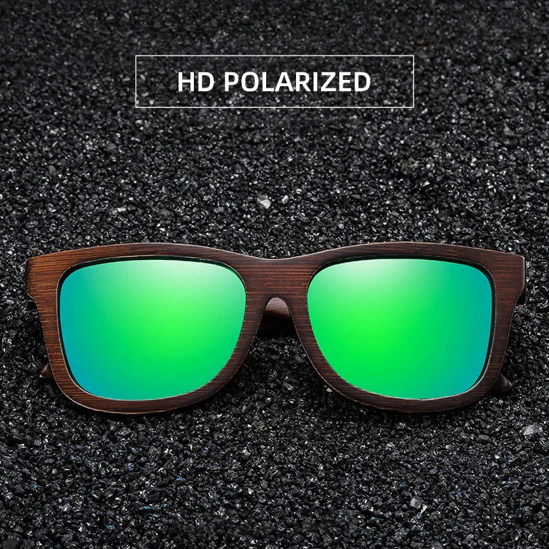 Sluneční brýle Premium Timbergrain s polarizovanými čočkami UV400 | Lersk