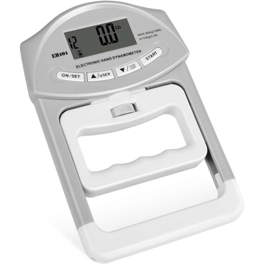 HANDPOWER PRO Digitální ruční dynamometr pro přesné měření síly stisku až do 90 kg | Lersk