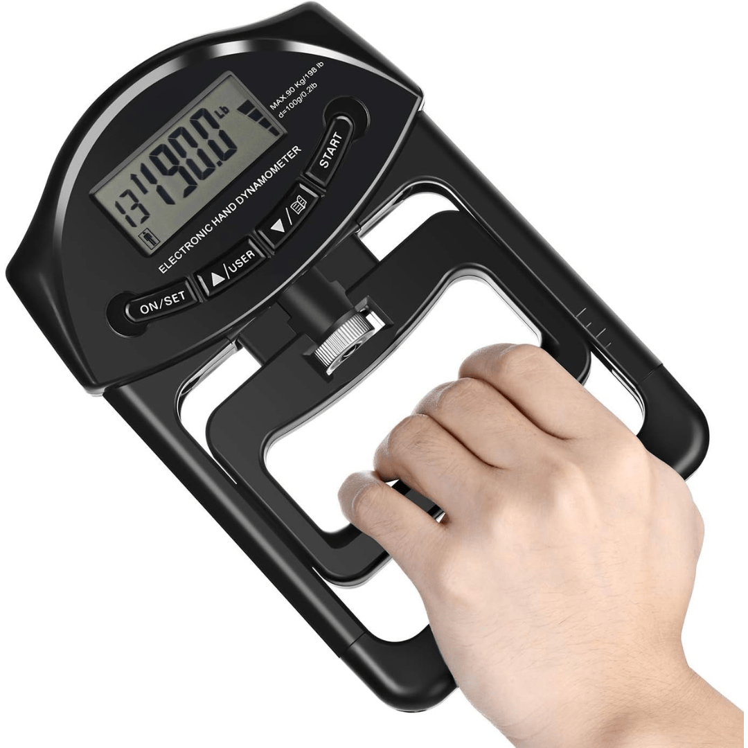 HANDPOWER PRO Digitální ruční dynamometr pro přesné měření síly stisku až do 90 kg | Lersk