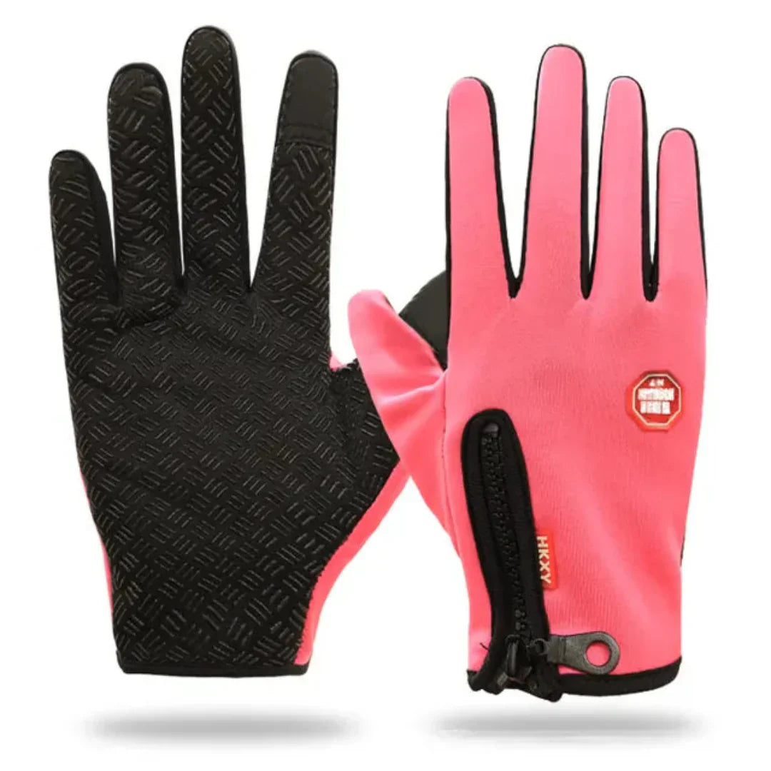 Warm Waterproof Thermal Gloves With Touch Screen Compatibility For Biking, Golf, Raynaud's, And Winter Sports | Lersk