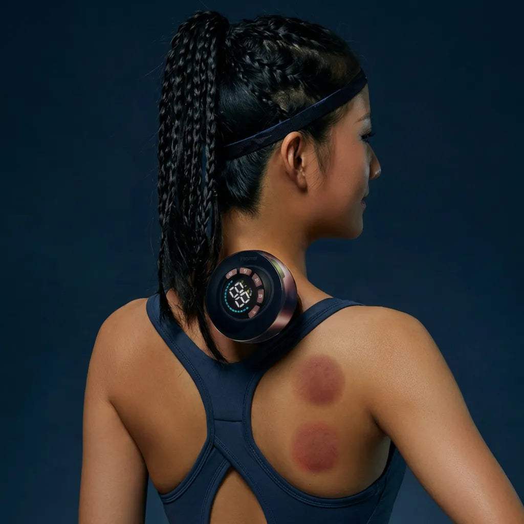 5-in-1 Smart Cupping Therapy Device with Suction, Heat, Vibration & Red Light | Lersk