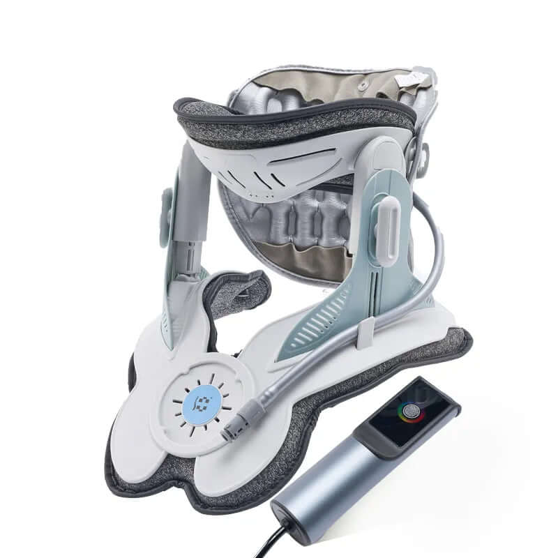 8 Havalı Odacıklı Şişirilebilir Boyun Çekme Yaka, Günlük Konfor için 26° Ergonomik Esneme | Lersk