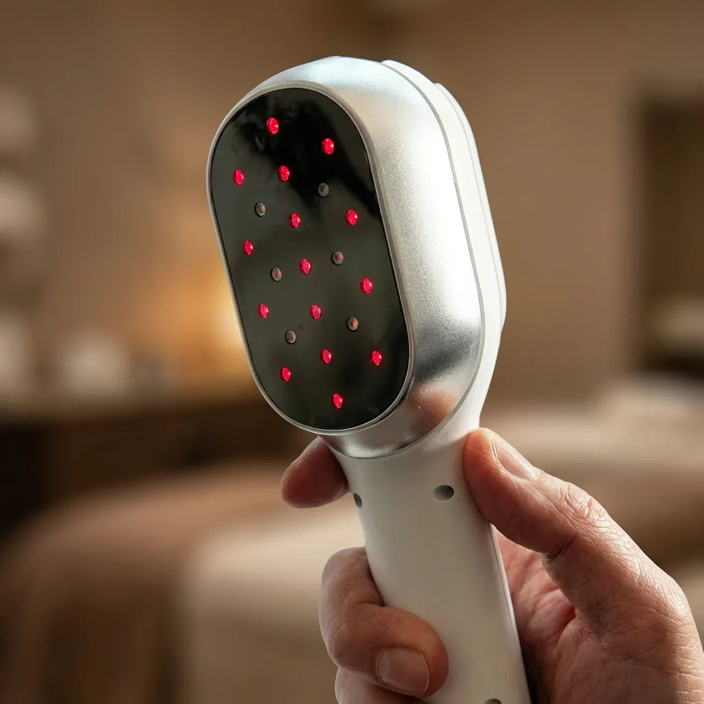 Dual-Spectrum Cold Laser Wellness Device with 650nm & 808nm for Muscle & Joint Comfort | Lersk