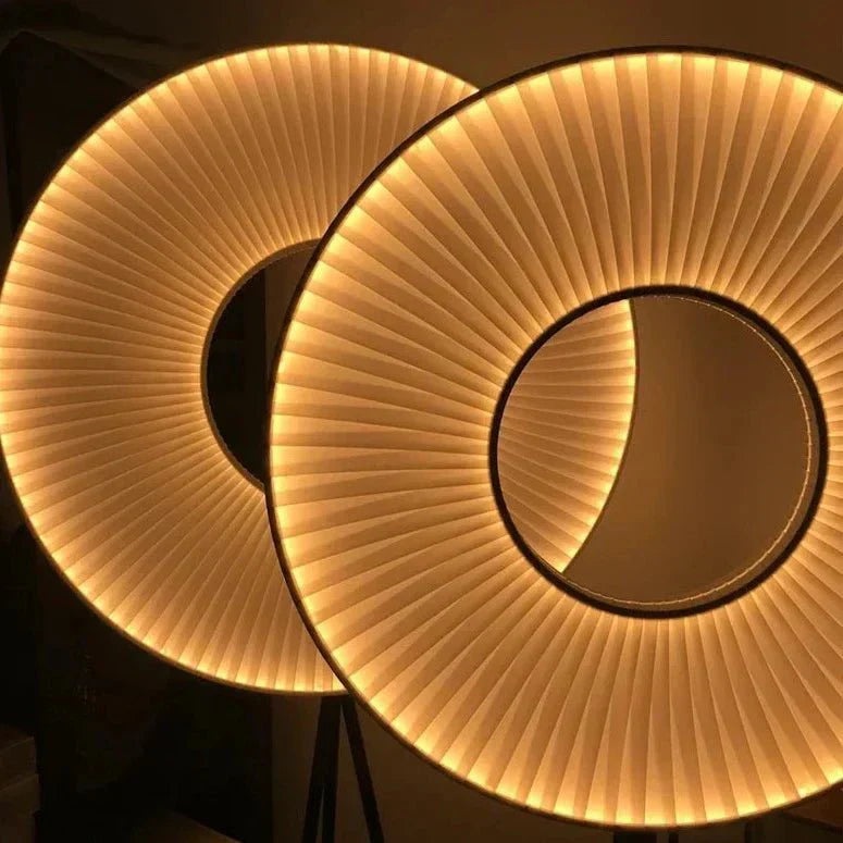 HaloSphere Floor Lamp Modern Minimalist Ambient Lighting | Lersk