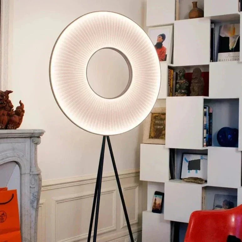 HaloSphere Floor Lamp Modern Minimalist Ambient Lighting | Lersk