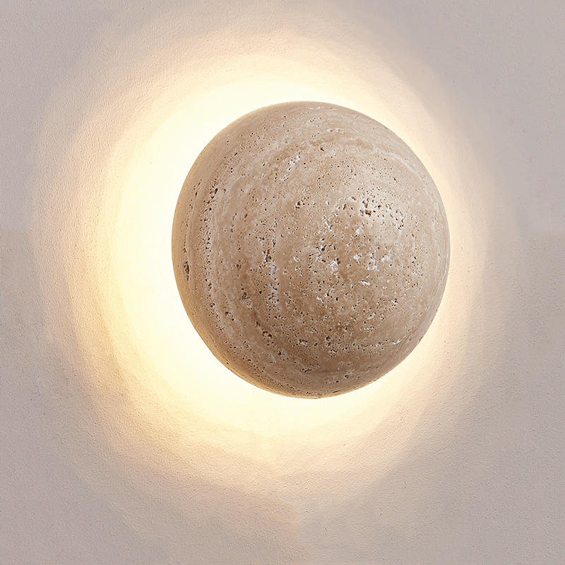 Asterra Cream Wall Lamp | Minimalist Indoor Lighting | Lersk