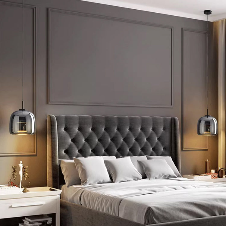 Lampada a sospensione NoctisGlass Noir Stile Scandinavo Elegante | Lersk