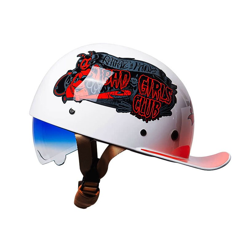 Casca jumătate DOT stil baseball ZenForge cu carcasă ABS și EPS cu densitate multiplă | Lersk