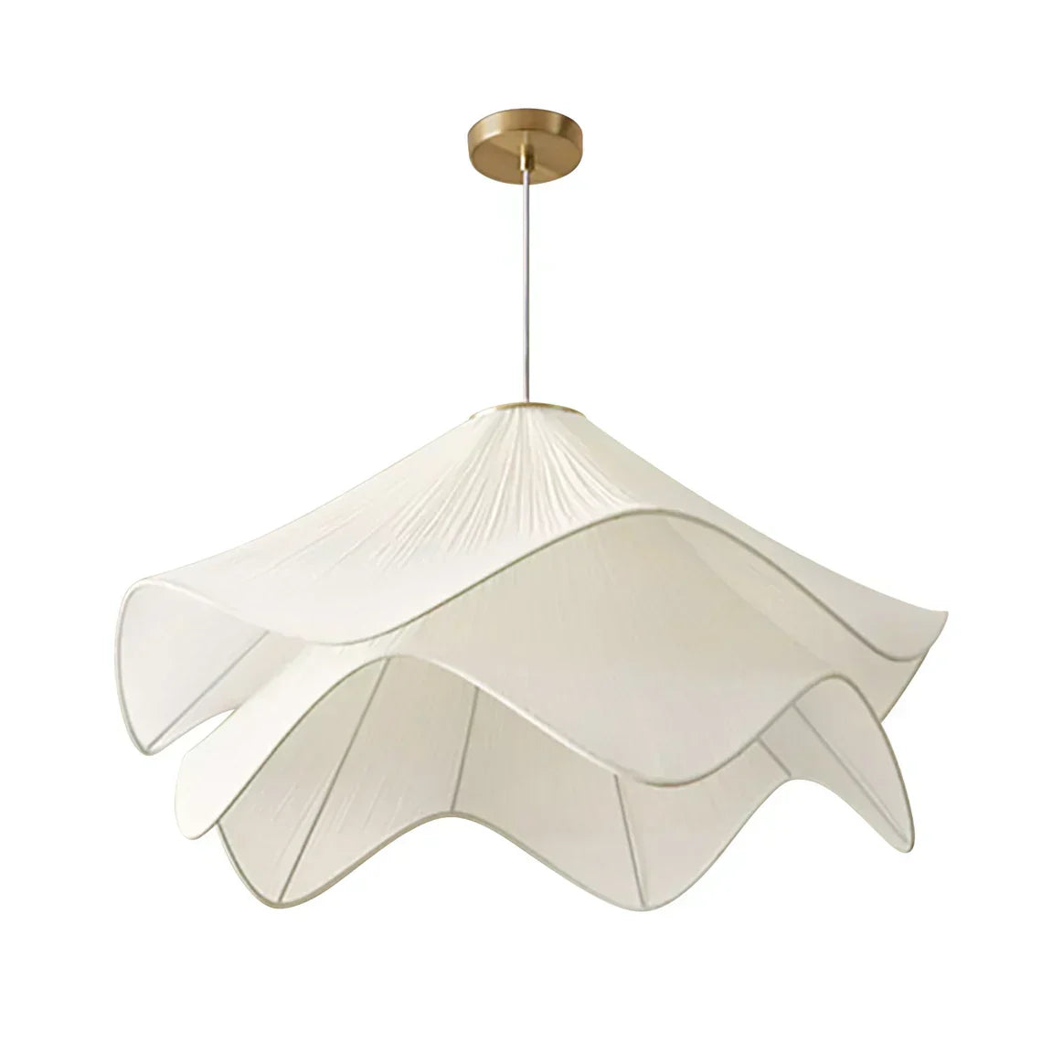 Fleurine French-Style Fabric Floral Chandelier | Lersk