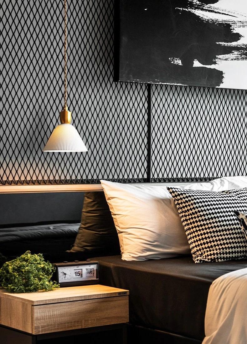 Liora Deco Ribbede Keramiske Pendel med Pære Inkluderet | Lersk