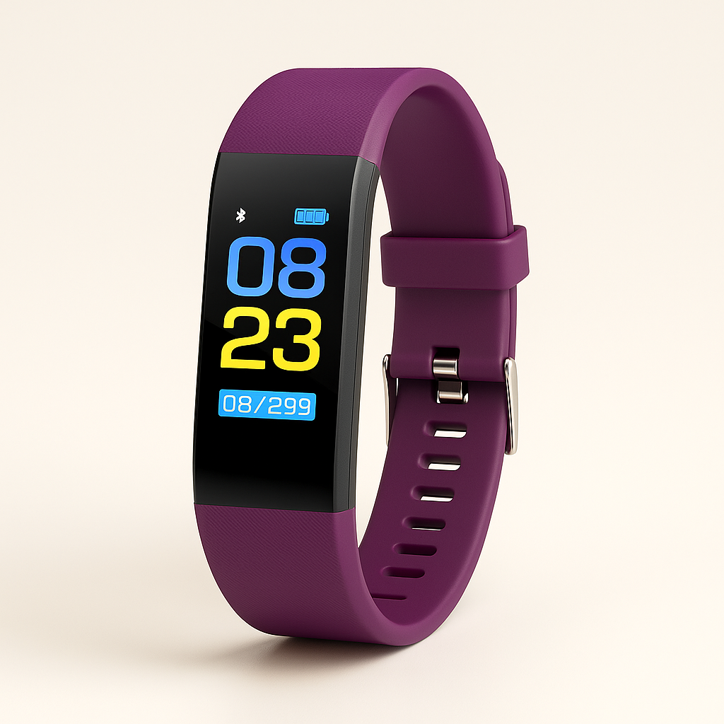 VitaWatch Senior Smartwatch mit Gesundheitsmonitor und großem LED-Bildschirm für Senioren und ältere Menschen | Lersk