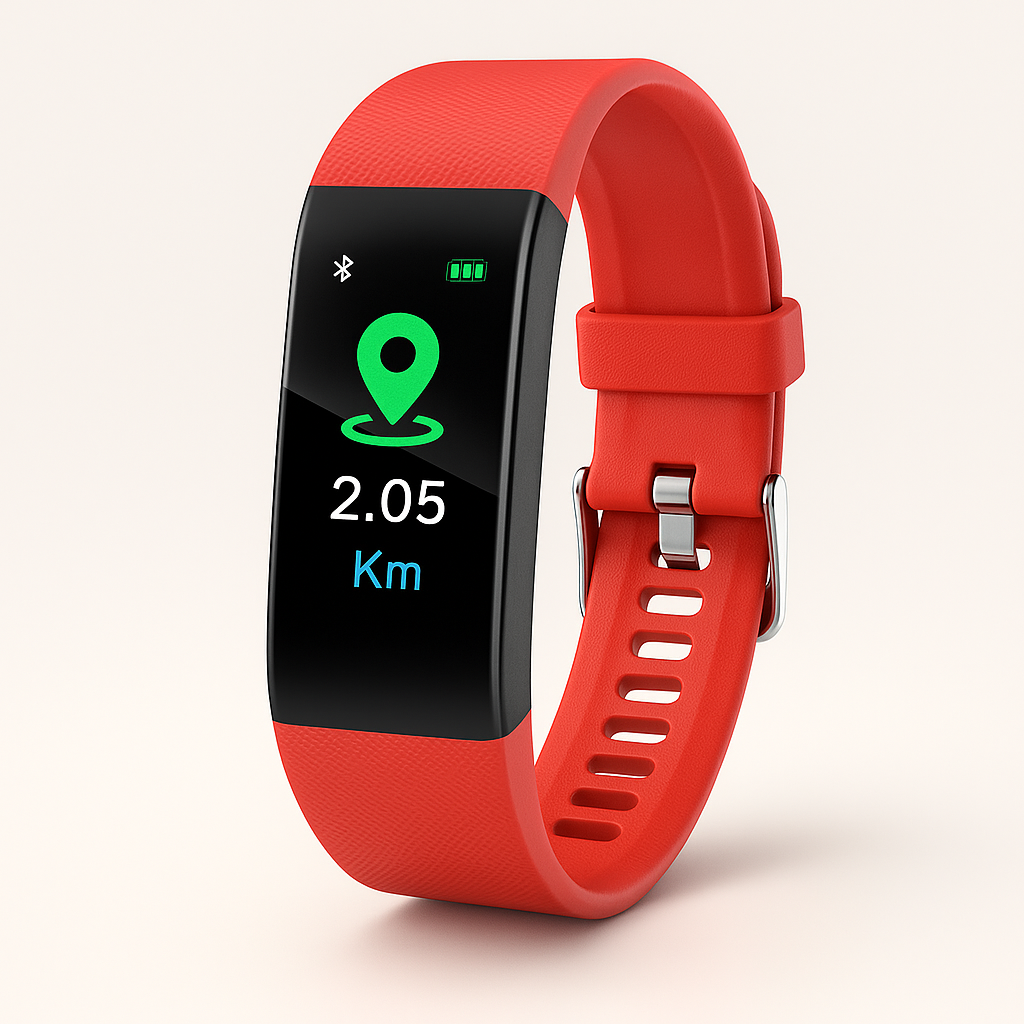 VitaWatch Senior Smartwatch mit Gesundheitsmonitor und großem LED-Bildschirm für Senioren und ältere Menschen | Lersk