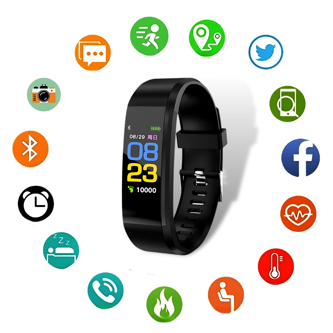 Fitness-Tracker Gesundheitsüberwachung Smartwatch | Lersk