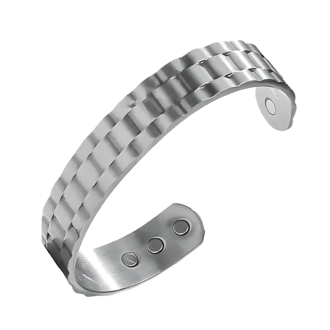 Magnetisches Herren-Armband zur täglichen Anwendung und als klassisches, dezentes Stil-Accessoire | Lersk