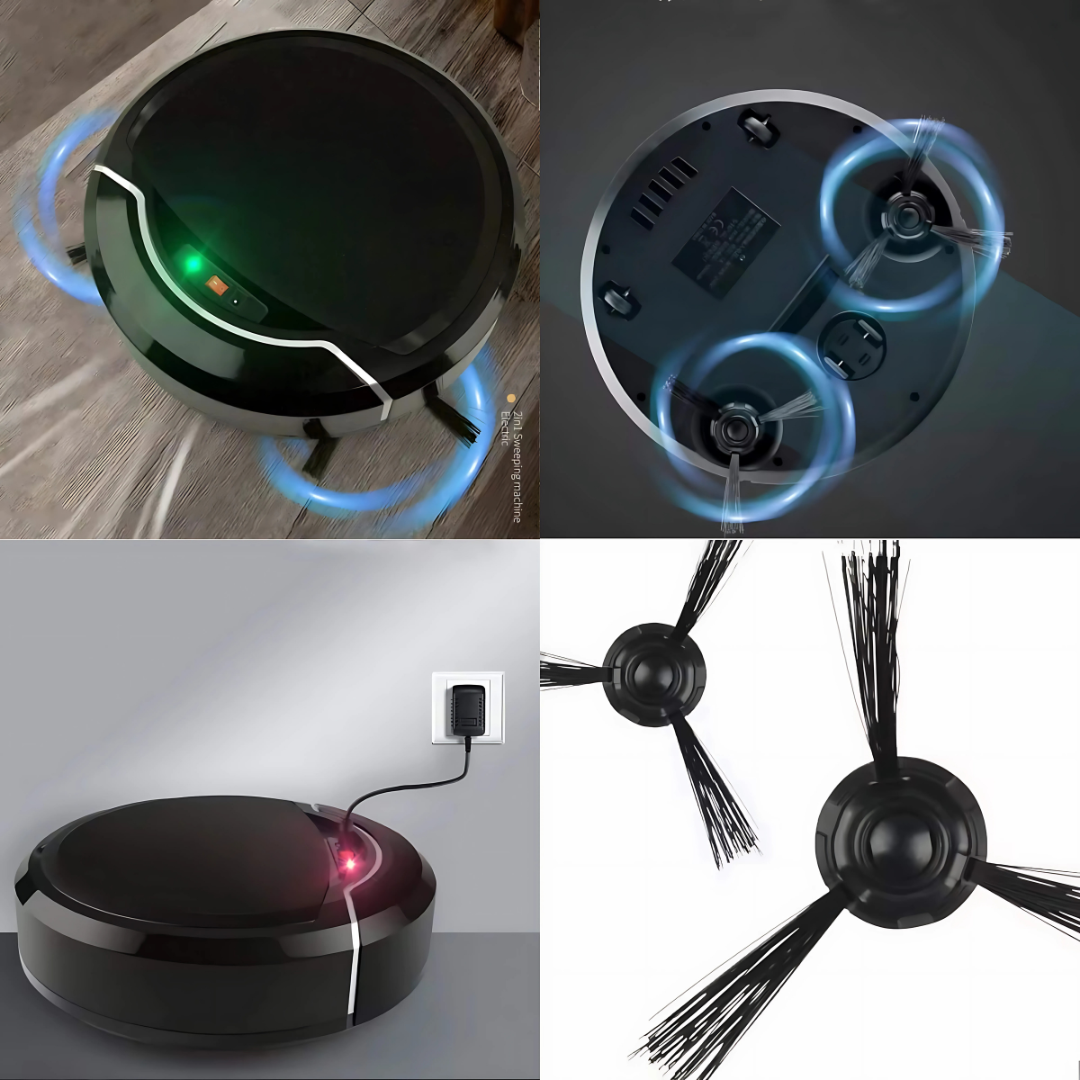 Robot Vacuum Cleaner Automatic Floor Sweeper For Home Cleaning And Everyday Use | Lersk