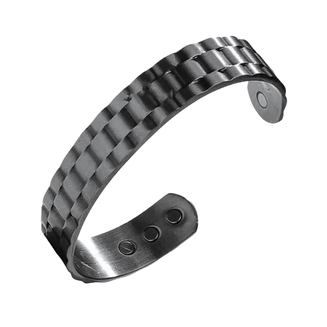 Magnetisches Herren-Armband zur täglichen Anwendung und als klassisches, dezentes Stil-Accessoire | Lersk