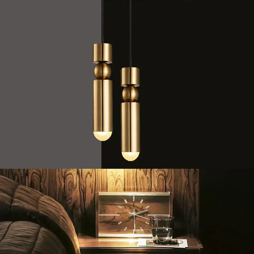 Gilded Bullet Lights | Lersk