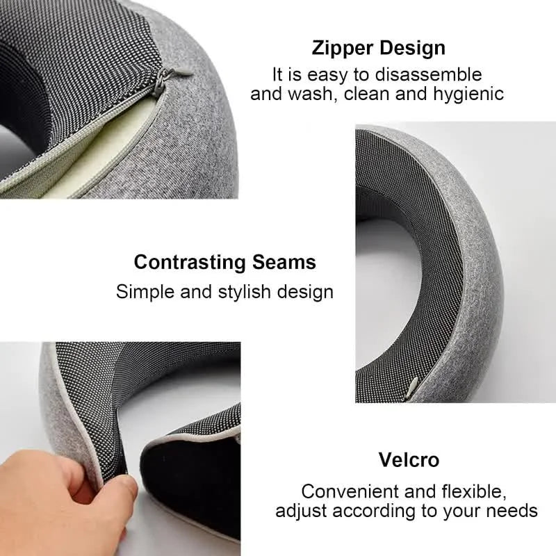 JetGlide Travel Neck Pillow for Comfortable Journeys | Lersk