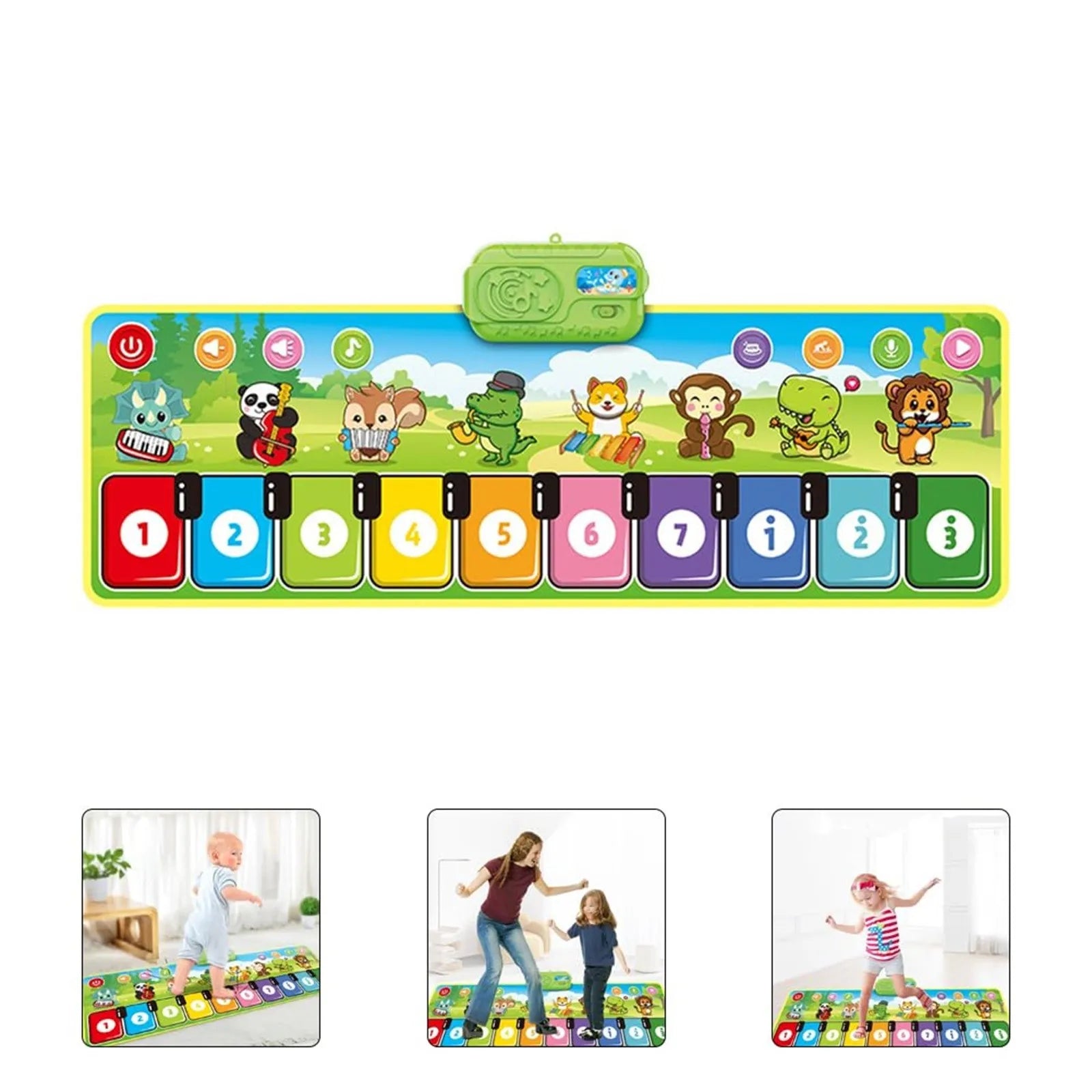 NovaPulse Floor Piano Mat For Kids Colorful Musical Toy For Creative Play | Lersk