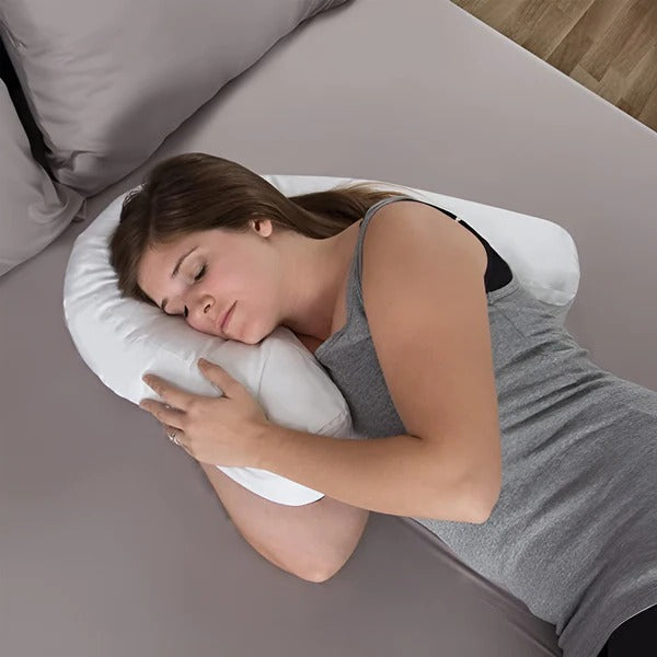 Side Sleeper Pillow With Ear Hole For Sleepers Who Prefer A Side Position And Ear Comfort | Lersk