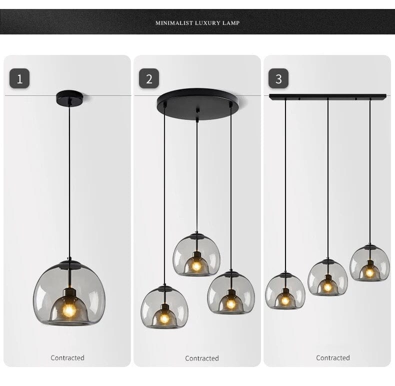 Lucento Glass Pendants | Lersk