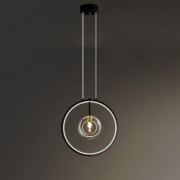 Solera | Szklane lampy wiszące Globe | Lersk