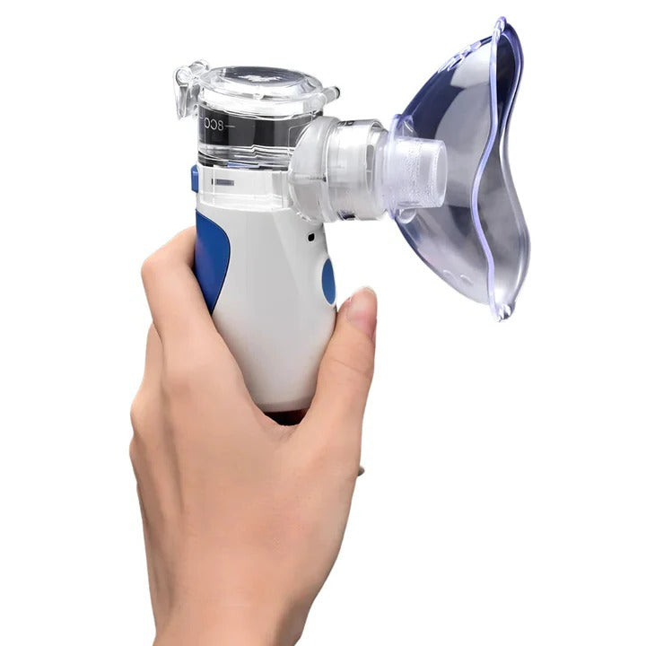 Ultrazvukové inhalátor pro domácí a cestovní použití Kompaktní přenosný ruční design | Lersk