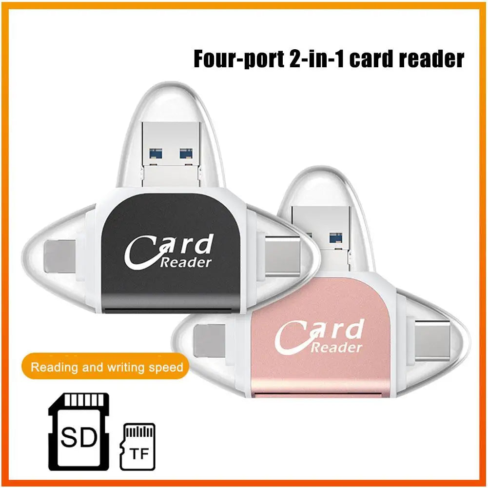 Cititor de carduri multi-port all-in-one | Lersk