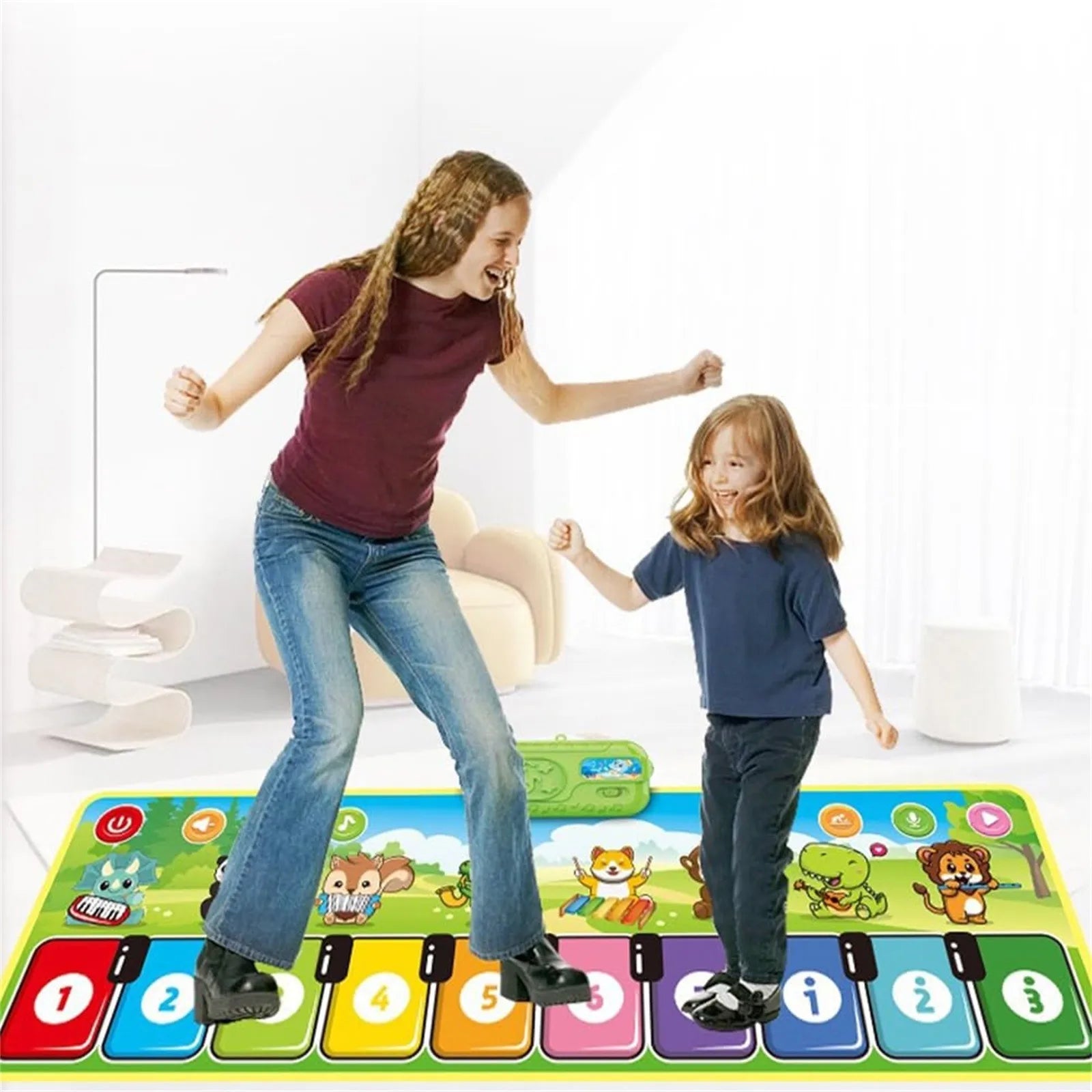 NovaPulse Floor Piano Mat For Kids Colorful Musical Toy For Creative Play | Lersk