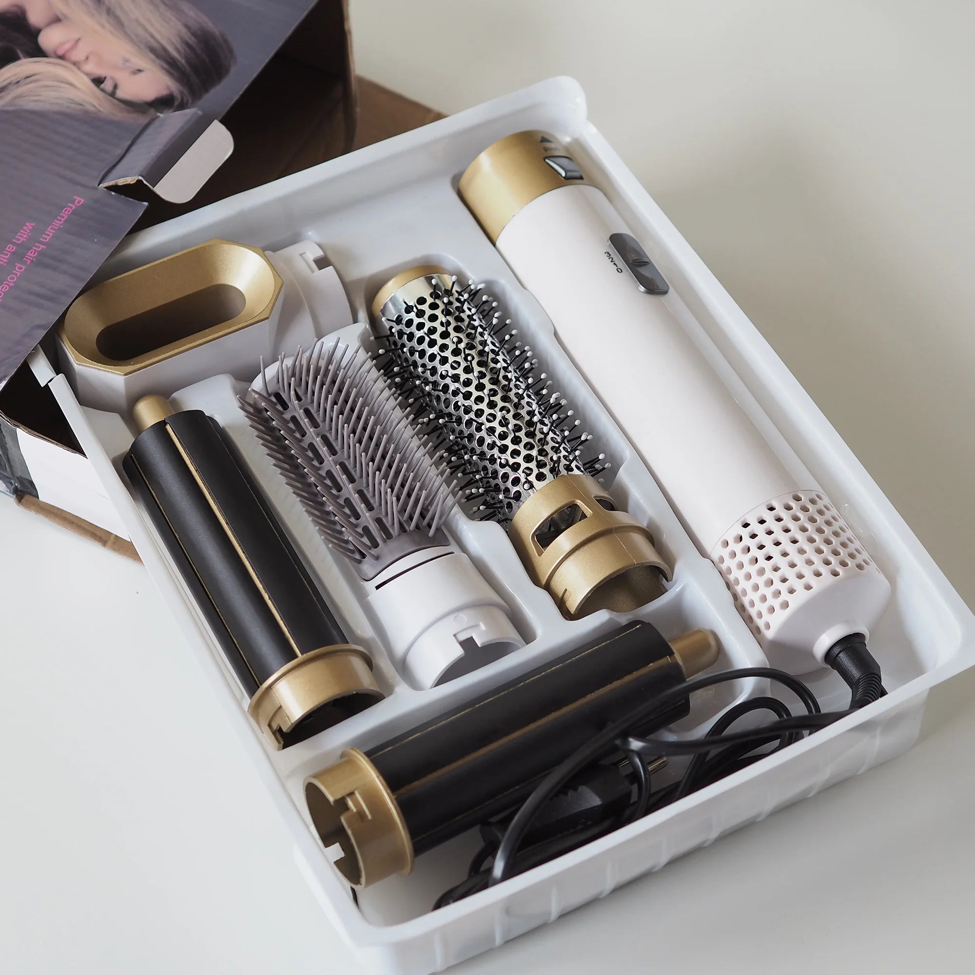 LumaGlide 5 In 1 Hair Styler All In One Tool Kit Pro | Lersk