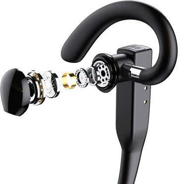 Trucker Dual Mic Wireless Bluetooth 5.1 Noise Cancelling Headset And Earpiece For Truckers | Lersk