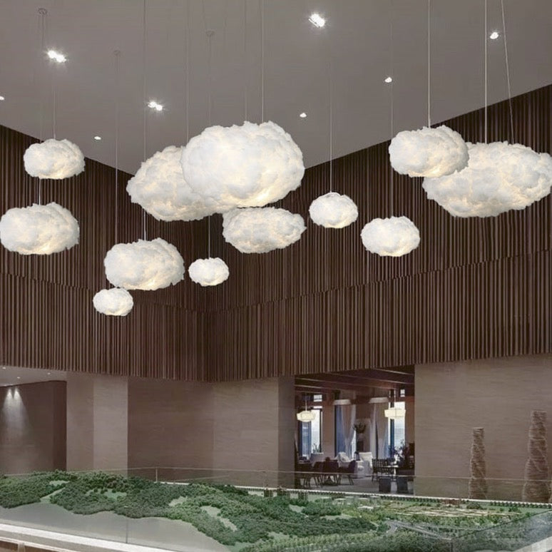 Cloud-Beleuchtung Diffusiertes Warmes Leuchten Lampe für Gemütliche Zuhause | Lersk