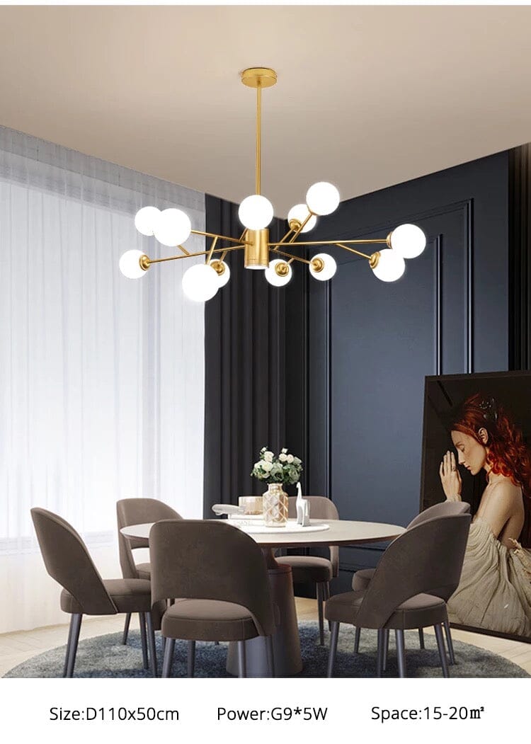 Marlow Boble Lysekrone | Lersk