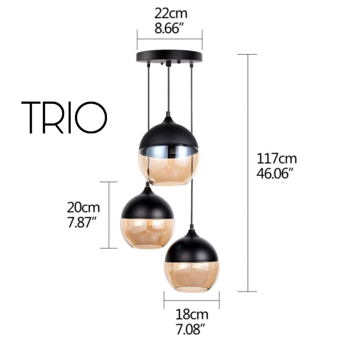 Arlo | Lampy wiszące w stylu vintage | Lersk