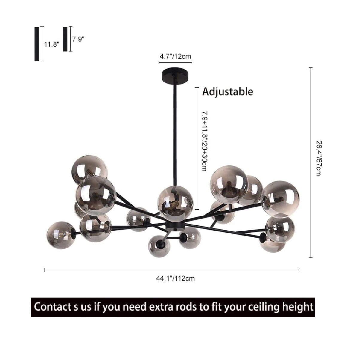 Lustre Aureon Sputnik | Lersk