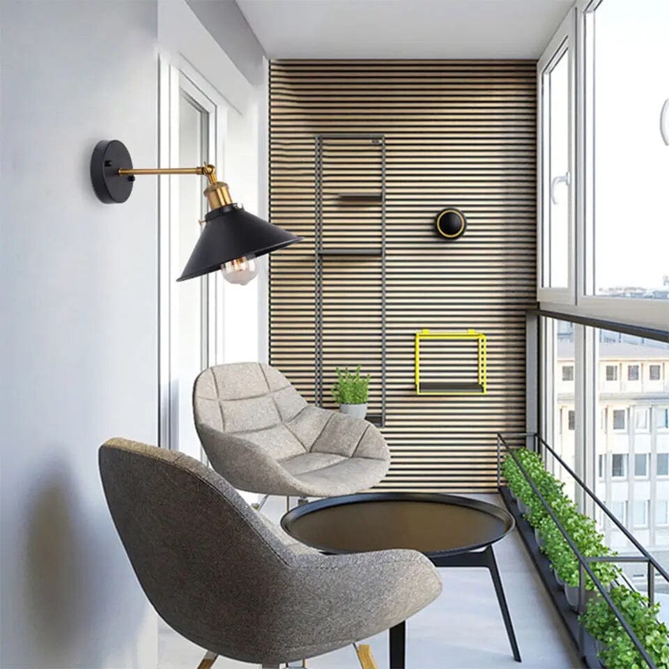 Kestrel industriell vegglampe | Lersk