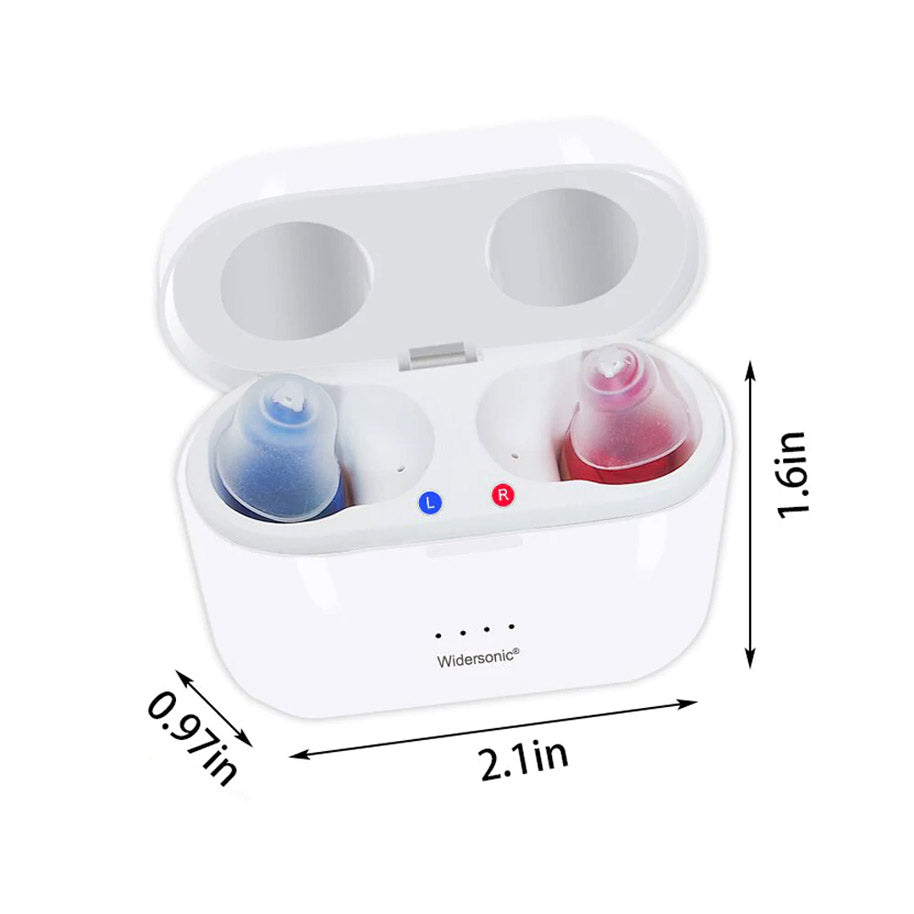 NovaSound Invisible Hearing Aids Duo for Mild to Severe Hearing Loss | Lersk