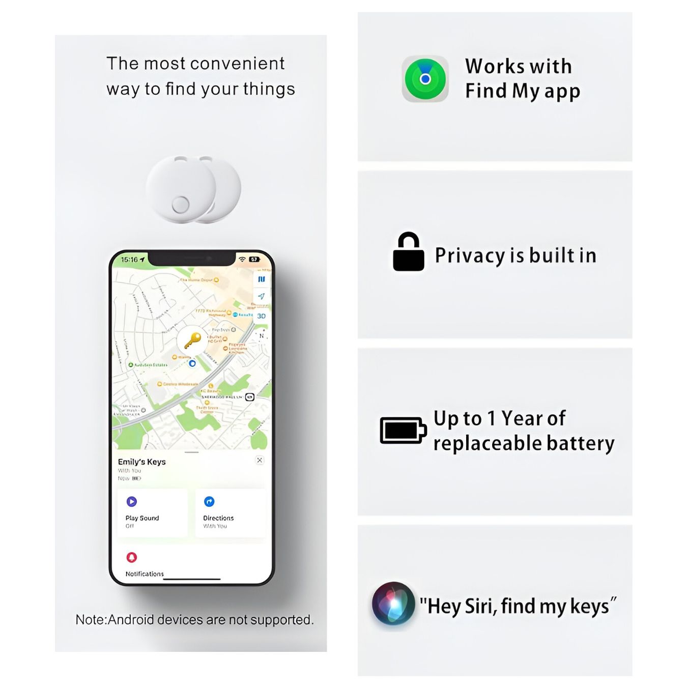NomadTrack Kompakt Bluetooth Seyahat Bagaj Takip Cihazı | Lersk