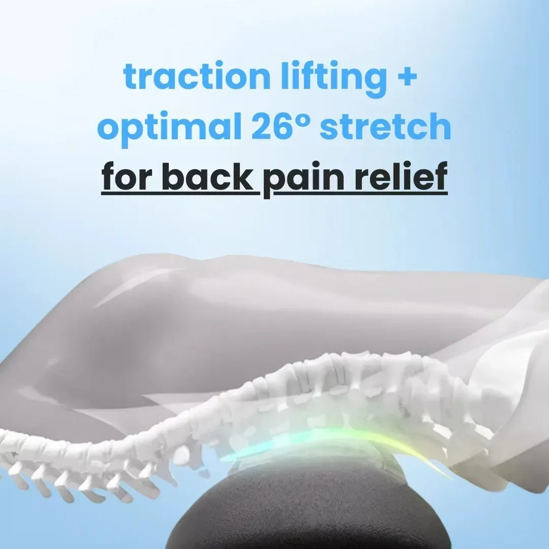 LuminaBack 3-in-1 Heated Vibration Massager For Sciatica | Lersk