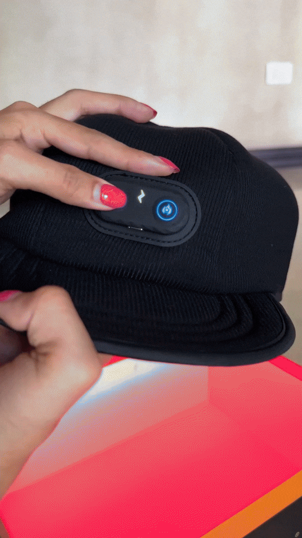Casque de thérapie par lumière rouge NovaLuma pour la croissance des cheveux à domicile | Lersk