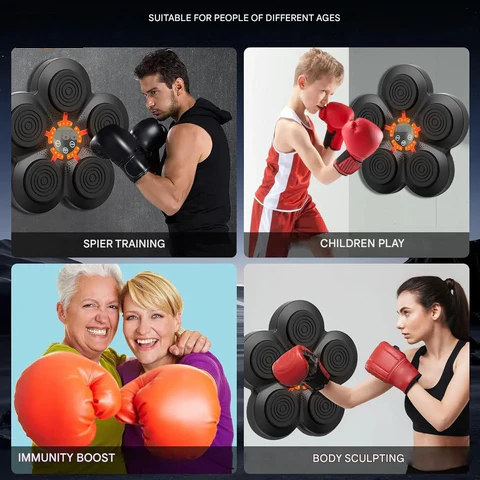 PunchTech Interaktivní chytrý boxovací stroj Pokročilý systém tréninku boxu pro domácí fitness | Lersk