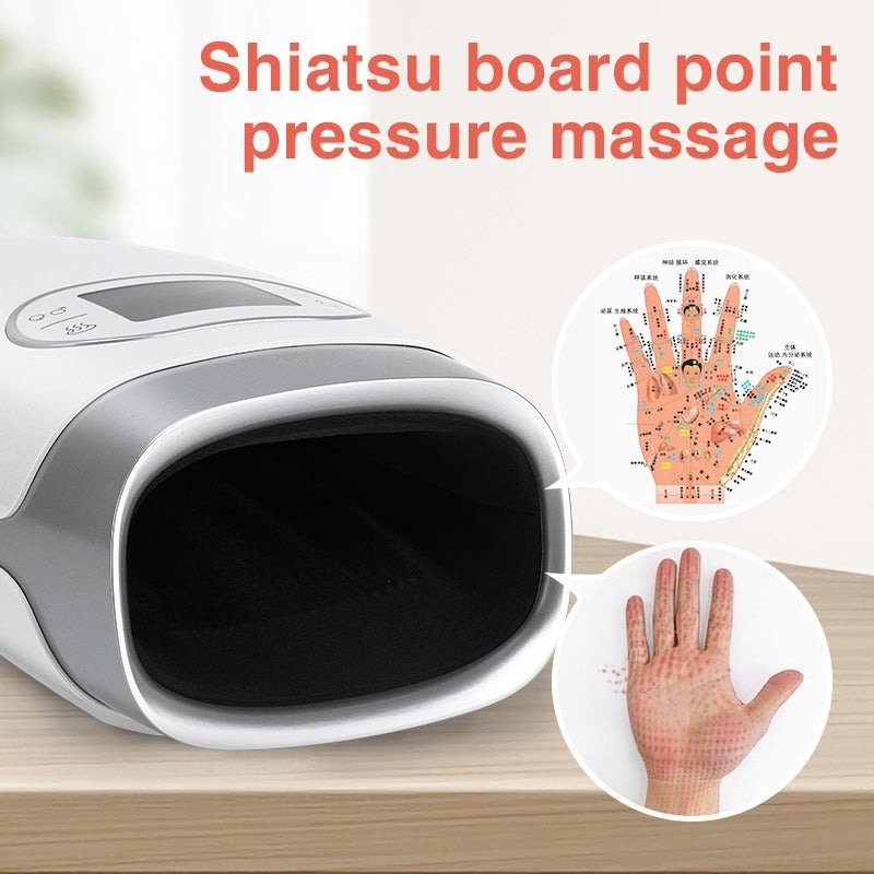 Trådløs Håndmassageapparat med Kompression mod Artritis Smerter | Lersk