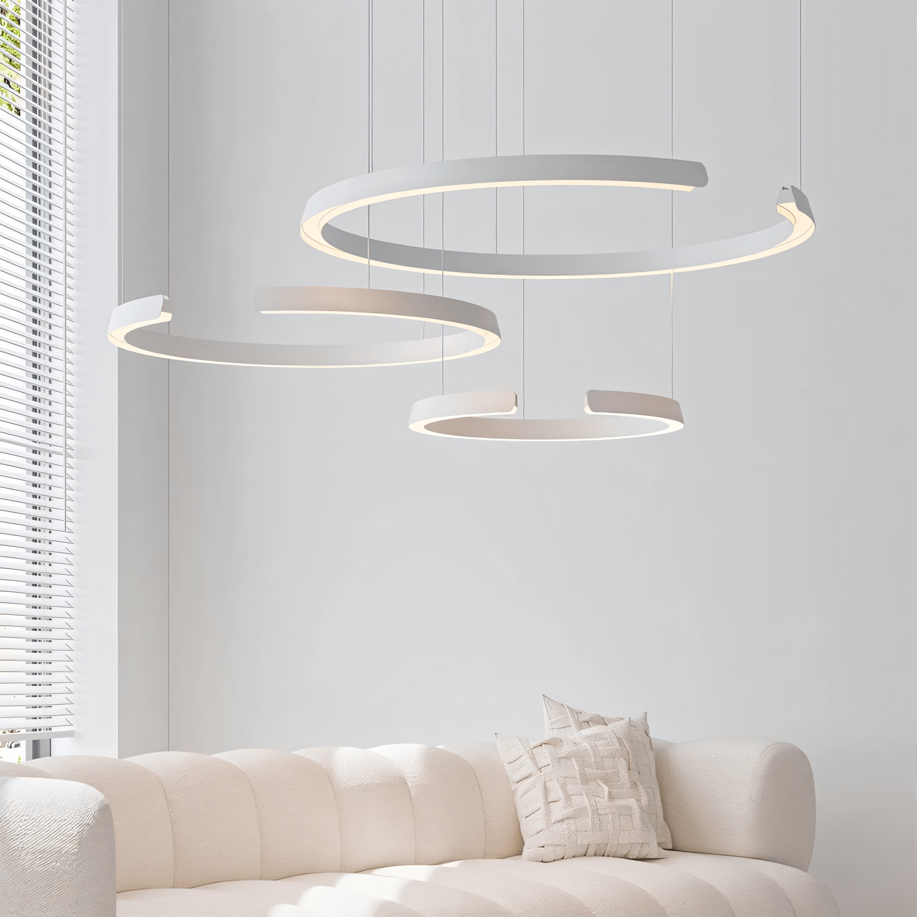 Marvella | Geometrinen sormus-kattokruunu | Lersk