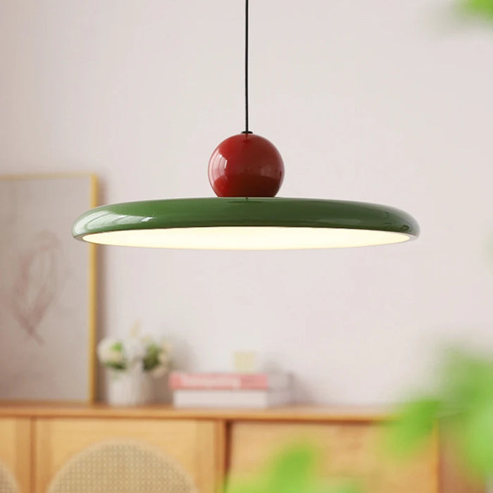 Lunara glaspendel i creme, skandinavisk LED-armatur | Lersk
