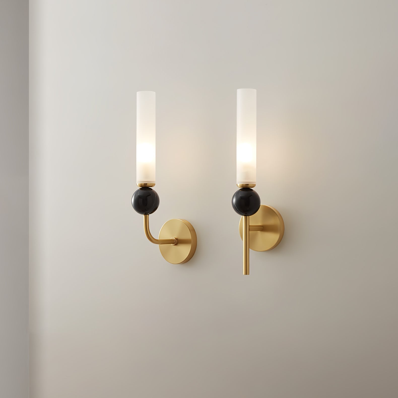 Silva Marble Vertical Wall Light for Modern Interiors | Lersk